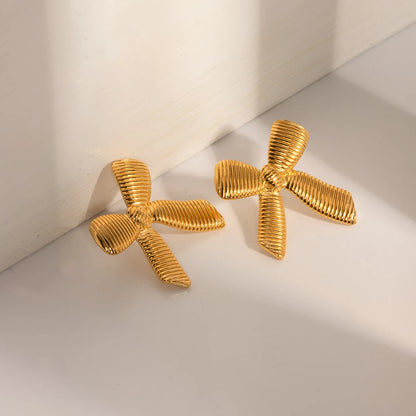 Bow Joy // Earrings -Ring