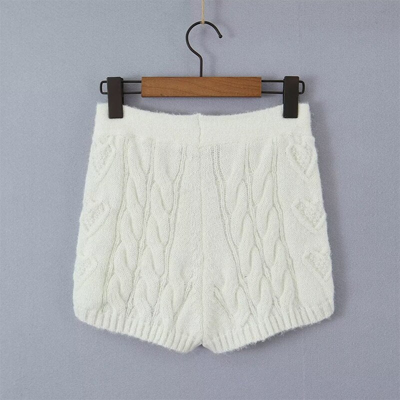 Heart's Desire // Knit Shorts