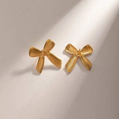 Bow Joy // Earrings -Ring