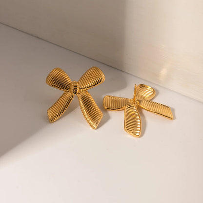 Bow Joy // Earrings -Ring